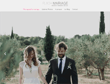 Tablet Screenshot of flash-mariage.com